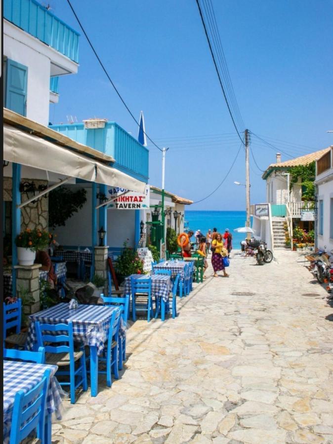Eolos Apartments With Private Parking Ayios Nikitas Ngoại thất bức ảnh